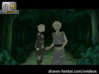 Naruto e pisët video - mirë natë në qij sakura