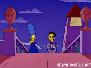 Simpsons xxx film - marge dhe artie afterparty