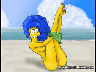 Simpsons pieaugušais saspraude parodija
