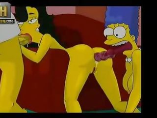 Simpsons xxx film Threesome